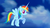 Size: 1366x768 | Tagged: safe, artist:zxinsanity, rainbow dash, alicorn, pony, robot, robot pony, g4, alicornified, alternate universe, equestria girls: the parody series, female, flying, race swap, rainbowcorn, raised hoof, roboticization, solo