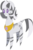 Size: 1044x1573 | Tagged: safe, artist:themodpony, oc, oc only, oc:garbhán, zebra, cutie mark, lineless, pointy ponies, simple background, smiling, solo, teeth, transparent background