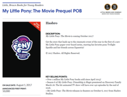 Size: 902x684 | Tagged: safe, g4, my little pony: the movie, official, book, text