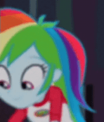 Size: 306x360 | Tagged: safe, screencap, rainbow dash, equestria girls, g4, my little pony equestria girls: legend of everfree, animated, cropped, dough-kneading, female, gif, loop, out of context, solo