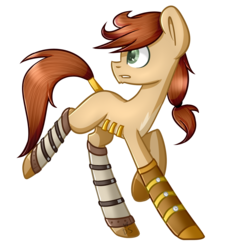 Size: 1325x1440 | Tagged: safe, artist:despotshy, oc, oc only, earth pony, pony, simple background, solo, tail wrap, transparent background