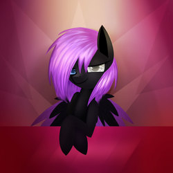 Size: 1900x1900 | Tagged: safe, artist:twistedmindbrony, oc, oc only, oc:light eye, pegasus, pony, heterochromia, solo