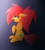 Size: 1268x1400 | Tagged: safe, artist:twistedmindbrony, oc, oc only, oc:twisted mind, earth pony, pony, fear, solo