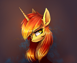 Size: 1104x896 | Tagged: safe, artist:ramiras, oc, oc only, pony, unicorn, solo