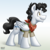 Size: 1064x1064 | Tagged: safe, artist:bcpony, mercury, starry eyes (g4), pegasus, pony, g4, background pony, clothes, male, solo, stallion