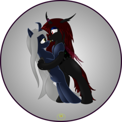 Size: 5000x5000 | Tagged: safe, artist:lakword, oc, oc only, oc:scarlet, oc:silverwind, changeling, hybrid, absurd resolution, changeling oc, female, green tongue, kissing, lesbian, licking, mare, parent:oc:doctiry, parent:oc:platan, parents:platiry, red changeling, seduction, simple background, tongue out, transparent background