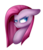 Size: 1011x1164 | Tagged: safe, artist:despotshy, pinkie pie, g4, bust, colored pupils, female, pinkamena diane pie, portrait, simple background, solo, transparent background