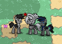Size: 320x228 | Tagged: safe, princess luna, oc, bat pony, pony, moonstuck, pony town, g4, filly, woona, younger