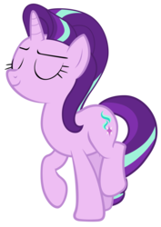 Size: 7000x9900 | Tagged: safe, artist:tardifice, starlight glimmer, every little thing she does, g4, absurd resolution, eyes closed, female, photoshop, simple background, solo, transparent background, vector