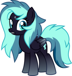 Size: 1024x1077 | Tagged: safe, artist:sugguk, oc, oc only, oc:spectrum habits, pegasus, pony, simple background, solo, transparent background