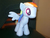 Size: 900x675 | Tagged: safe, artist:razia, rainbow dash, g4, irl, photo, plushie, solo