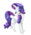 Size: 660x748 | Tagged: safe, artist:ogaraorcynder, rarity, g4, female, simple background, solo, transparent background