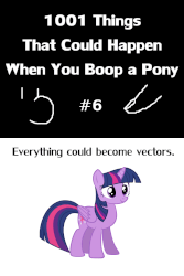 Size: 800x1200 | Tagged: safe, artist:barbra, part of a set, twilight sparkle, alicorn, pony, g4, 1001 boops, animated, boop, bouncing, female, finger, gif, mare, simple background, smiling, solo, twilight sparkle (alicorn), vector