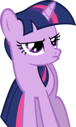 Size: 8690x14421 | Tagged: safe, artist:cyanlightning, twilight sparkle, pony, unicorn, a bird in the hoof, g4, .svg available, absurd resolution, female, simple background, solo, transparent background, unamused, unicorn twilight, vector