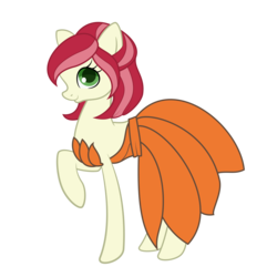 Size: 3000x3000 | Tagged: safe, artist:besttubahorse, artist:paintponi, roseluck, earth pony, pony, g4, clothes, collaboration, dress, female, high res, mare, simple background, solo, transparent background, vector