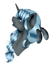 Size: 1660x2138 | Tagged: safe, artist:itsizzybel, oc, oc only, pony, unicorn, bust, chest fluff, feather, portrait, simple background, solo, transparent background