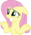 Size: 5403x6000 | Tagged: safe, artist:slb94, fluttershy, amending fences, g4, absurd resolution, cute, female, grin, nervous, shrug, shyabetes, simple background, smiling, solo, transparent background, vector