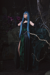 Size: 3840x5760 | Tagged: safe, artist:renshuher, queen chrysalis, human, g4, absurd resolution, clothes, cosplay, costume, irl, irl human, photo, solo