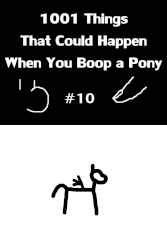 Size: 800x1200 | Tagged: safe, artist:barbra, part of a set, 1001 boops, animated, boop, cloning, finger, gif, monochrome, multeity, smiling, stick figure