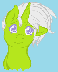 Size: 424x526 | Tagged: safe, artist:skypinpony, baby frosting, g1, female, solo