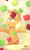 Size: 3000x5000 | Tagged: safe, artist:bow2yourwaifu, artist:kyaokay, applejack, earth pony, pony, bats!, g4, my little pony: friendship is magic, apple, apple rain, bipedal, cute, female, food, happy, heart eyes, high res, open mouth, scene interpretation, solo, that pony sure does love apples, wingding eyes