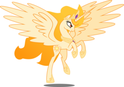 Size: 5000x3513 | Tagged: safe, artist:orin331, princess celestia, alicorn, pony, g4, absurd resolution, concave belly, female, mare, prime celestia, rearing, simple background, slender, solo, thin, transparent background, vector