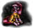 Size: 2965x2408 | Tagged: safe, artist:julunis14, pinkie pie, g4, clothes, crying, cuffs, female, high res, pinkamena diane pie, prison, prison outfit, prisoner pp, sad, shackles, simple background, solo, transparent background