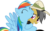 Size: 6001x3765 | Tagged: safe, artist:deratrox, daring do, rainbow dash, daring don't, g4, .svg available, absurd resolution, hug, simple background, transparent background, vector