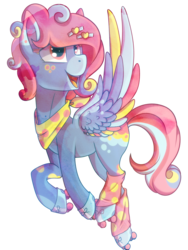 Size: 6000x8000 | Tagged: safe, artist:elskafox, oc, oc only, oc:color race, pegasus, pony, absurd resolution, simple background, solo, transparent background
