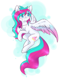 Size: 1236x1642 | Tagged: safe, artist:doekitty, oc, oc only, oc:bloody cupcake, pegasus, pony, female, mare, simple background, solo, transparent background