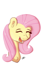 Size: 1080x1920 | Tagged: safe, artist:crax, artist:crax97, fluttershy, g4, bust, female, portrait, solo