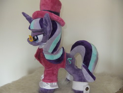 Size: 4000x3000 | Tagged: safe, artist:masha05, snowfall frost, starlight glimmer, pony, a hearth's warming tail, g4, irl, photo, plushie, solo