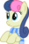 Size: 1622x2482 | Tagged: safe, artist:arifproject, bon bon, sweetie drops, earth pony, pony, g4, adorabon, arif's wide eyes pone, clothes, cute, female, scarf, simple background, solo, transparent background, vector, wide eyes