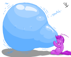 Size: 1600x1280 | Tagged: safe, artist:de-flator, oc, oc only, balloon, blowing, blowing up balloons, simple background, solo, that pony sure does love balloons, this will end in balloons, transparent background