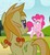 Size: 558x606 | Tagged: safe, screencap, jonagold, marmalade jalapeno popette, pinkie pie, pony, g4, my little pony: friendship is magic, too many pinkie pies, apple family member, butt, cropped, female, jon-ass-gold, mare, plot