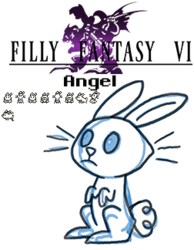 Size: 252x324 | Tagged: safe, artist:rydelfox, angel bunny, g4, filly fantasy vi, sprite