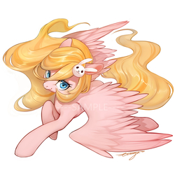 Size: 780x780 | Tagged: safe, artist:ciciya, oc, oc only, pegasus, pony, flying, grin, happy, looking up, simple background, smiling, solo, spread wings, watermark, white background, windswept mane