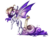 Size: 2500x2000 | Tagged: safe, artist:immagoddampony, oc, oc only, orbite, original species, bat wings, high res, simple background, solo, transparent background