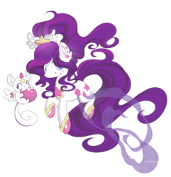 Size: 1752x1816 | Tagged: safe, artist:xsidera, oc, oc only, original species, female, mare, simple background, solo, transparent background