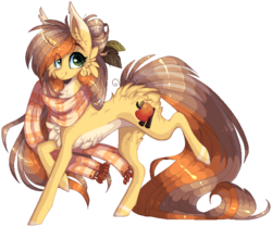 Size: 654x546 | Tagged: safe, artist:tay-niko-yanuciq, oc, oc only, oc:aki, earth pony, pony, clothes, full-body, pixel art, pixel full-body, scarf, simple background, solo, transparent background