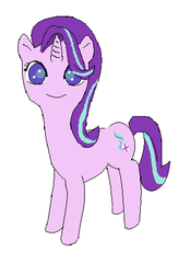 Size: 300x460 | Tagged: safe, starlight glimmer, g4, female, looking at you, no nose, simple background, smiling, solo, white background