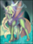 Size: 3000x4000 | Tagged: safe, artist:xenonaashstar, queen chrysalis, changedling, changeling, g4, my little pony: friendship is magic, to where and back again, female, grass, magic, magic circle, purified chrysalis, solo