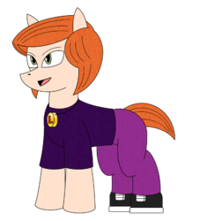 Size: 772x850 | Tagged: safe, artist:combatkaiser, pony, dc comics, lena luthor, lena thorul, ponified, simple background, solo, supergirl, supergirl cosmic adventures in the 8th grade, transparent background