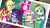 Size: 1280x720 | Tagged: safe, screencap, applejack, fluttershy, pinkie pie, rainbow dash, sci-twi, spike, spike the regular dog, sunset shimmer, twilight sparkle, dog, equestria girls, g4, my little pony equestria girls: legend of everfree, in which pinkie pie forgets how to gravity, legend you were meant to be, pinkie being pinkie, pinkie physics, polaroid, rainbow derp