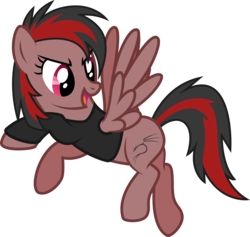 Size: 3837x3644 | Tagged: safe, artist:drakizora, oc, oc only, oc:kali, pegasus, pony, high res, linux, simple background, solo, transparent background