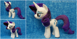 Size: 3000x1511 | Tagged: safe, artist:bluedragonflyplush, rarity, g4, female, irl, lidded eyes, photo, plushie, solo