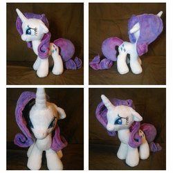 Size: 7000x7000 | Tagged: safe, artist:doctorkoda, rarity, g4, absurd resolution, female, floppy ears, irl, photo, plushie, solo