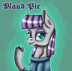 Size: 1024x1000 | Tagged: safe, artist:inspiredpixels, boulder (g4), maud pie, earth pony, pony, g4, female, solo