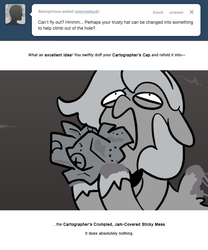 Size: 666x800 | Tagged: safe, artist:egophiliac, princess luna, moonstuck, g4, cartographer's crumpled jam-covered sticky mess, filly, food, grayscale, jam, monochrome, screaming, stuck, woona, woonoggles, younger