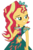 Size: 1721x2584 | Tagged: safe, artist:jongoji245, sunset shimmer, equestria girls, g4, my little pony equestria girls: legend of everfree, alternate hairstyle, clothes, crystal gala, cup, dress, drink, female, raised eyebrow, simple background, smugset shimmer, solo, transparent background, vector